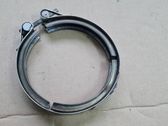Muffler pipe connector clamp