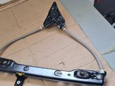 Rear door window regulator with motor