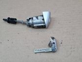Front door lock (next to the handle)