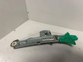 Rear door window regulator with motor
