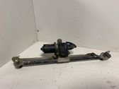Front wiper linkage and motor