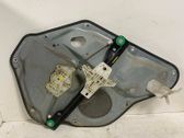 Rear window lifting mechanism without motor