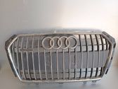 Front bumper upper radiator grill