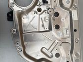 Rear window lifting mechanism without motor