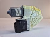 Rear door window regulator with motor