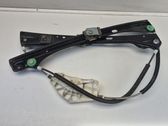 Front window lifting mechanism without motor