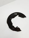 Front brake disc dust cover plate