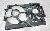 Radiator cooling fan shroud