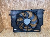 Radiator cooling fan shroud