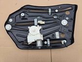 Rear door window regulator with motor