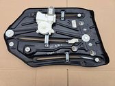 Rear window lifting mechanism without motor