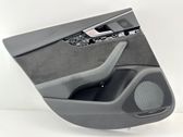 Rear door card panel trim