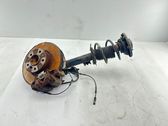 Front wheel hub spindle knuckle