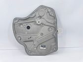 Rear window lifting mechanism without motor