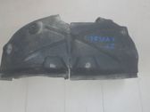 Rear arch fender liner splash guards