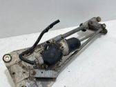 Front wiper linkage and motor