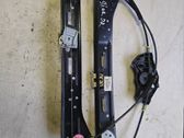 Front window lifting mechanism without motor