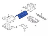 Bouclier thermique d'échappement
