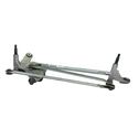 Front wiper linkage and motor