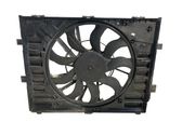 Electric radiator cooling fan