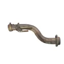 Muffler pipe connector clamp