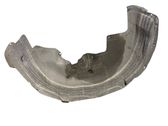 Rear arch fender liner splash guards