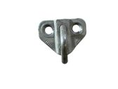 Sliding door lock loop/hook striker