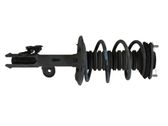 Amortiguador delantero con muelle espiral