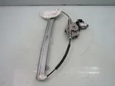 Rear door window regulator with motor