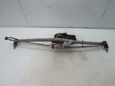 Front wiper linkage and motor