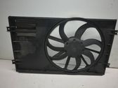 Electric radiator cooling fan
