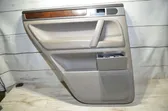 Rear door card panel trim