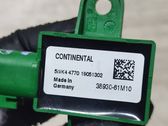 Airbag deployment crash/impact sensor
