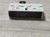 Passenger airbag on/off switch