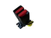 Rear seatbelt buckle