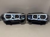 Headlights/headlamps set