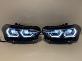 Headlights/headlamps set