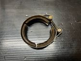 Muffler pipe connector clamp