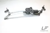 Front wiper linkage and motor