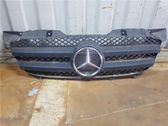 Front bumper upper radiator grill