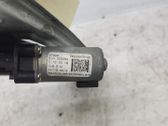 Rear door window regulator with motor