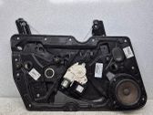 Front door window regulator with motor