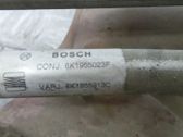 Front wiper linkage and motor