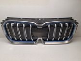 Front bumper upper radiator grill