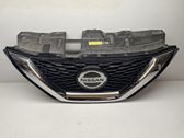 Front bumper upper radiator grill