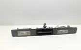 Trunk door license plate light bar