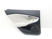 Rear door card panel trim