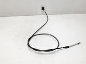 Engine bonnet/hood lock release cable