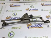 Front wiper linkage and motor