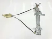 Rear door window regulator with motor